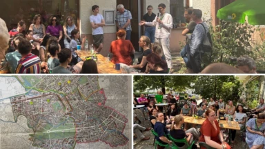 Fotocollage - Eindrücke von der Mitte-Mitmach-Meile