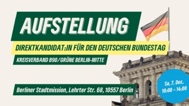 Sharepic zur BT Aufstellung